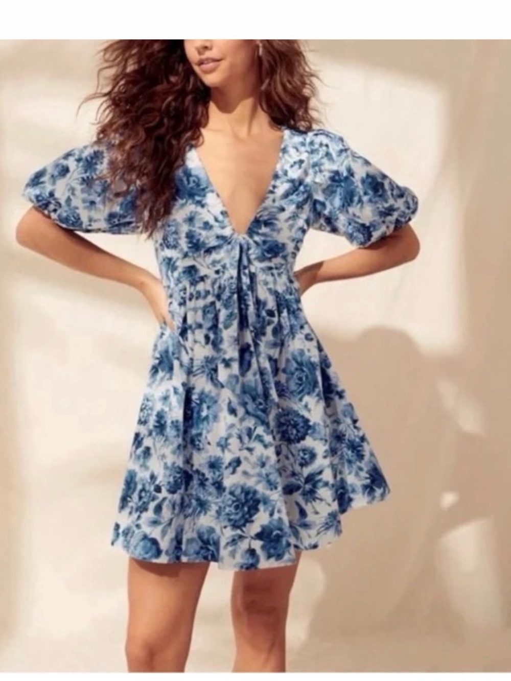 ABERCROMBIE FLORAL MINI DRESS